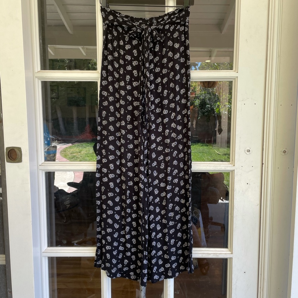 Soft printed pants